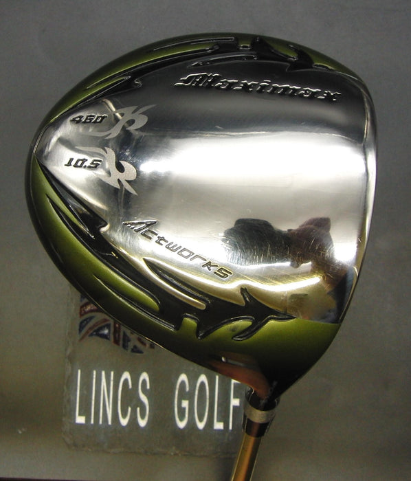 Japanese Actworks Maximax 460 10.5° Driver Regular Graphite Shaft Iomic Grip