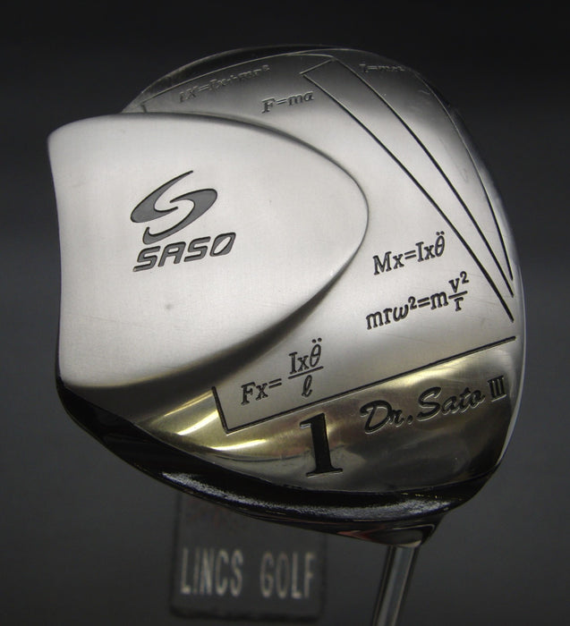 SASO Dr.Sata III Driver Regular Graphite Shaft Golf Pride Grip