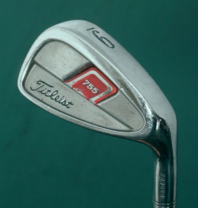 Titleist 755 Forged 9 Iron Stiff Steel Shaft Golf Pride Grip