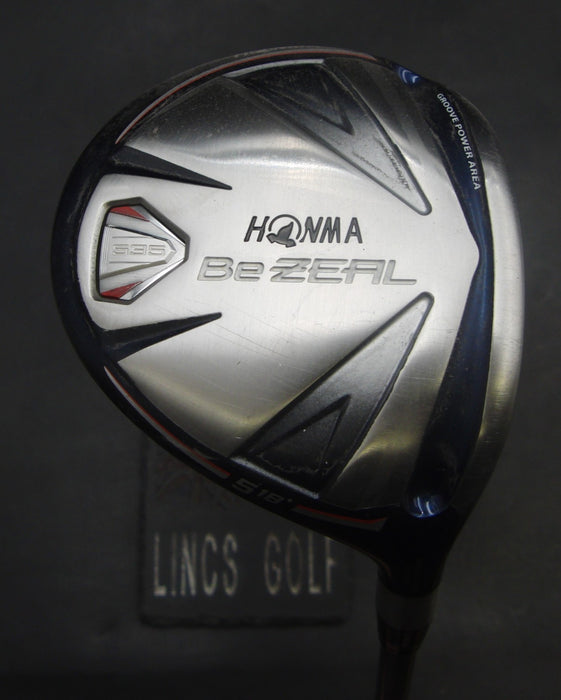 Honma BE Zeal 535 18° 5 Wood Regular Graphite Shaft GolfPride Grip