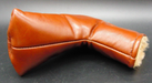 Luxury PSYKO GOLF Embroidered Genuine Leather Putter Head Cover
