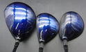 Set of 3x MacGregor Mactec NVG2 3 & 5 Woods + Driver Stiff Graphite Shafts