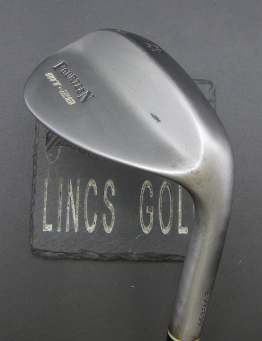 Fourteen MT-28 53° Gap Wedge Regular Steel Shaft Iomic Grip