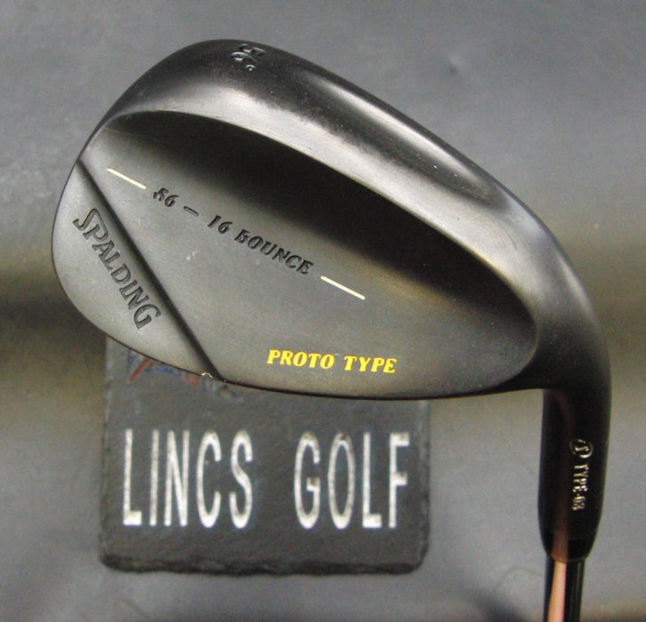 Spalding Proto Type-08 56° Gap Wedge Regular Steel Shaft Golf Pride Grip