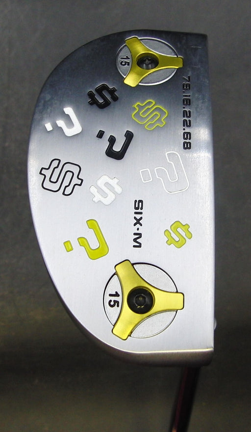 Odyssey SIX-M Milled Collection Question Dollar Putter 87cm Steel Shaft*