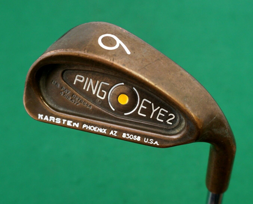 Ping Eye2 Beryllium Copper BeCu Yellow Dot 6 Iron Regular Steel Shaft Ping Grip