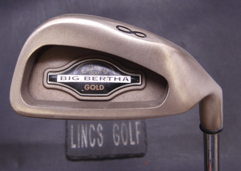 Callaway Big Bertha Gold 8 Iron Regular Steel Shaft Royal Grip