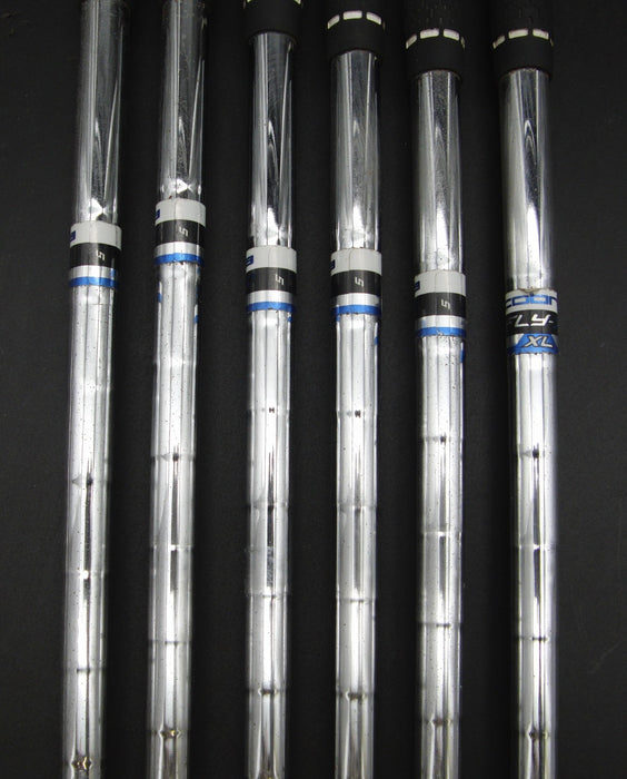 Set of 6 x Cobra FLY-Z XL Irons 5-PW Stiff Steel Shafts Cobra Grips*