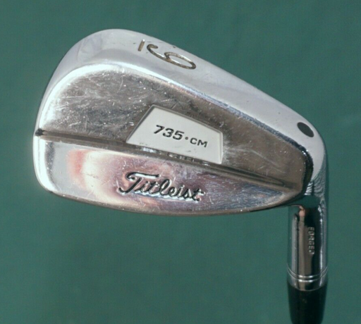 Titleist 735 CM Forged 9 Iron Stiff Steel Shaft Titleist Grip