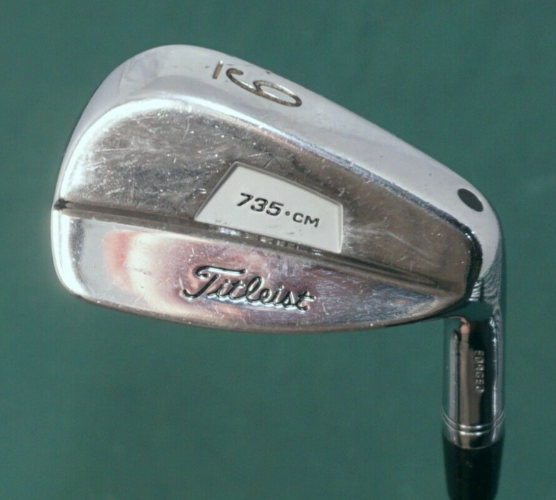 Titleist 735 CM Forged 9 Iron Stiff Steel Shaft Titleist Grip