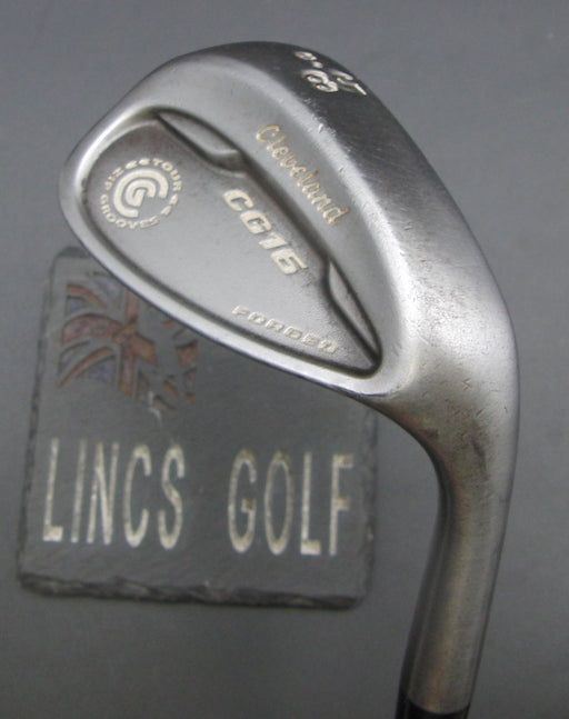 Cleveland CG16 Tour Zip Grooves Forged 58° Lob Wedge Stiff Steel Shaft G/P Grip