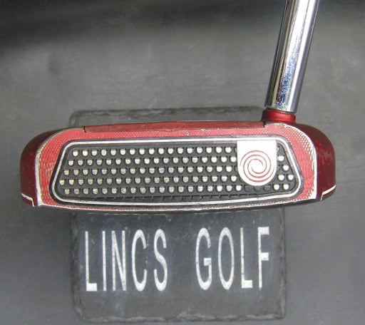 Odyssey O Works Red 2-Ball Fang Putter 81cm Length Steel Shaft SuperStroke Grip*