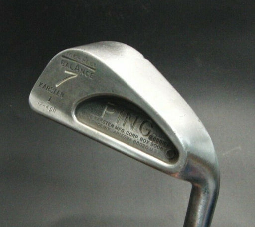 Ping Karsten Toe-Heel Balance 7 Iron Regular Flex Steel Shaft GolfPride Grip