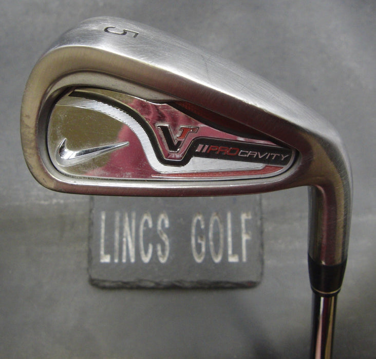 Nike VR II Pro Cavity 5 Iron Stiff Steel Shaft Nike Grip