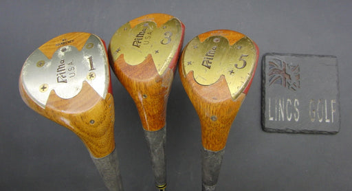 Set of 3 Prima Hardened 3-Wood + 5-Wood + Driver Regular Steel Shafts