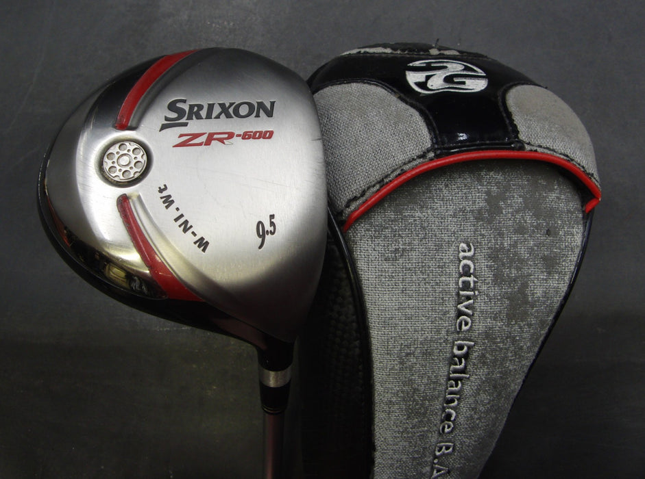 Srixon ZR600 9.5° Driver Stiff Graphite Shaft Srixon Grip with Head Cover