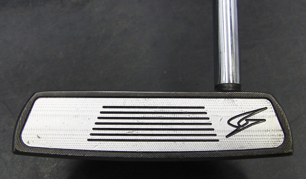 Tsuruya Golden Prix Putter Steel Shaft 86.5cm Length West Golf Grip