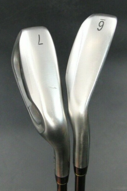 Japanese Set of 2 x Tsuruya ONESIDER EZ Irons 6 & 7 Stiff Graphite Shafts