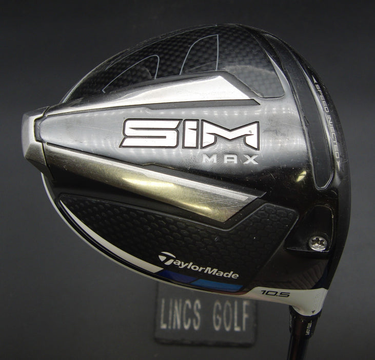 TaylorMade Sim Max 10.5° Driver Stiff (Optional) Graphite Shaft Prosimmon Grip*