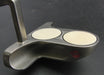 Odyssey White Steel 2-Ball Blade 2 Putter Steel Shaft 86cm Length Psyko Grip