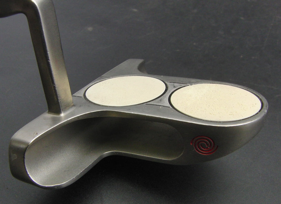 Odyssey White Steel 2-Ball Blade 2 Putter Steel Shaft 86cm Length Psyko Grip