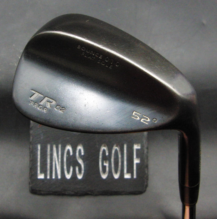 PRGR TR Multiple Forged 52° Gap Wedge Wedge Flex Steel Shaft PRGR Grip