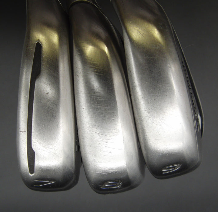Set of 3 TaylorMade M1 7, 8 & 9 Irons Stiff Steel Shafts Black Grips*