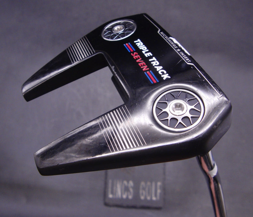 Odyssey Triple Track Seven Putter Steel Shaft 86cm Length Odyssey Grip*