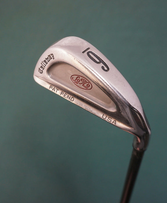 Callaway S2H2 USA 6 Iron Firm Graphite Shaft Golf Pride Grip