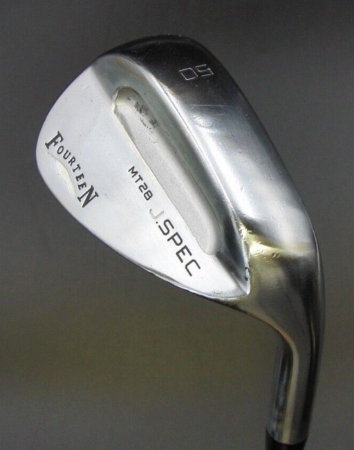 Fourteen MT28 J.SPEC 50° Gap Wedge Stiff Steel Shaft Golf Pride Grip