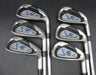 Set of 6x Cleveland CG 5-PW Irons Stiff Steel Shafts Cleveland Grips