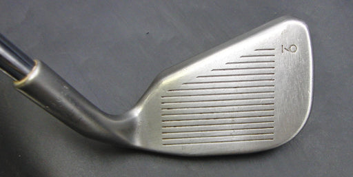 Left-Handed Ping Zing Karsten Black Dot 9 Iron Senior Steel Shaft Ping Grip