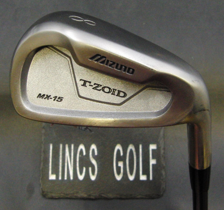 Ladies Mizuno MX-15 T-Zoid 8 Iron Ladies Graphite Shaft Mizuno Grip
