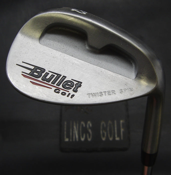 Bullet Twister Spin 52° Gap Wedge Stiff Steel Shaft Black Grip