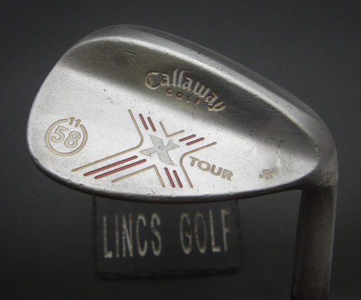 Callaway X Tour 58° Sand Wedge Extra Stiff Steel Shaft Callaway Pro Series Grip