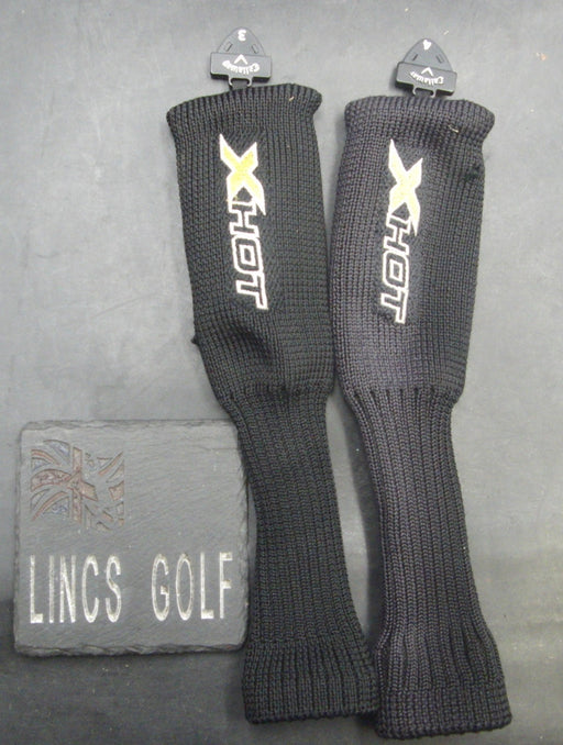 Set of 2 Callaway X Hot 3+4 Hybrids Head Covers