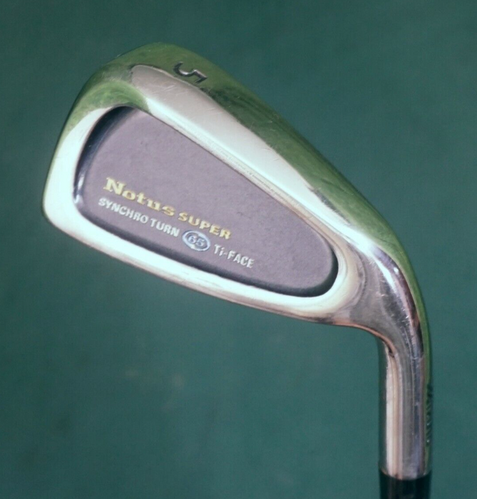 Mizuno Notus Super Synchro Turn 65 5 Iron Regular Graphite Shaft Mizuno Grip