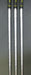 Set of 7 X Japanese PRGR Data 801 Forged Irons 5-SW Stiff Flex Steel Shafts