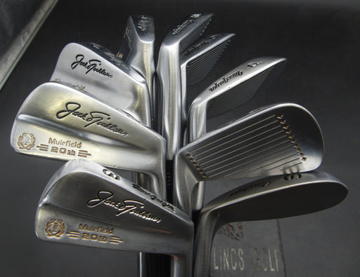 Set of 9x MacGregor Jack Nicklaus Muirfield 20th Irons 3-SW Stiff Steel Shafts