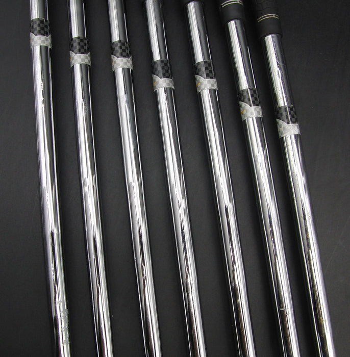 Set of 7x TaylorMade Burner Plus 4-PW Irons Stiff Steel Shafts TaylorMade Grips