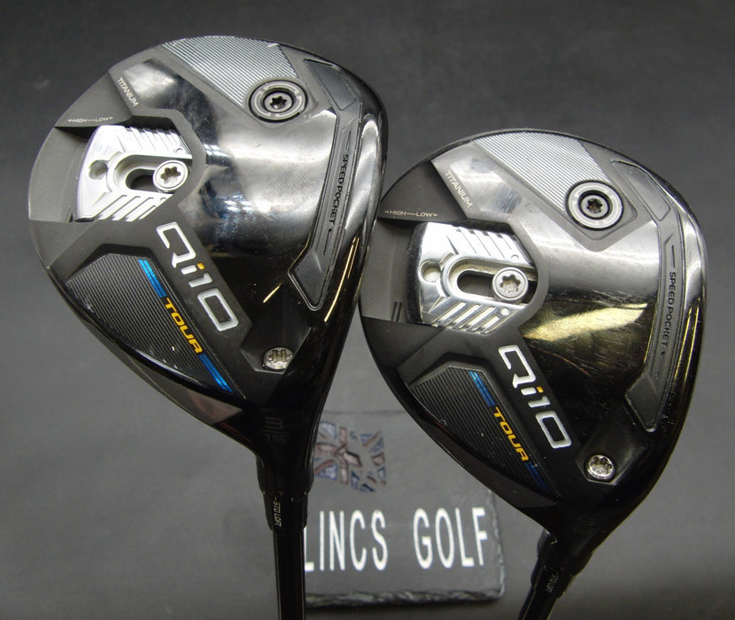 Set of 2 TaylorMade Qi10 Tour 3 & 5 Woods Regular (Optional) Graphite Shafts