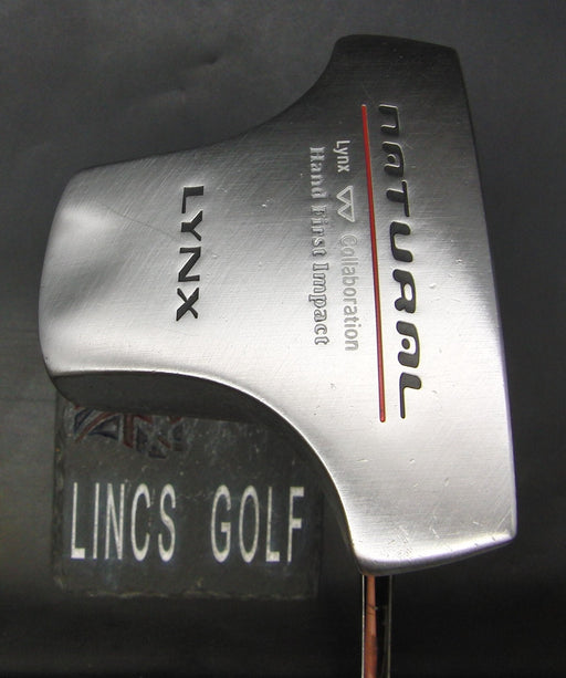 Lynx Natural Putter 87cm Playing Length Steel Shaft +Grip