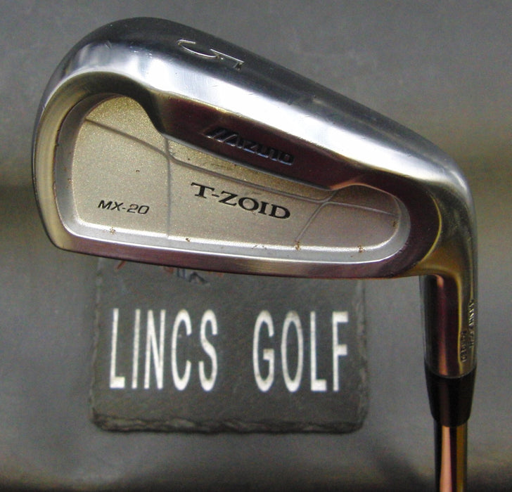 Mizuno T-Zoid MX-20 Forged 5 Iron Stiff Steel Shaft Black Grip