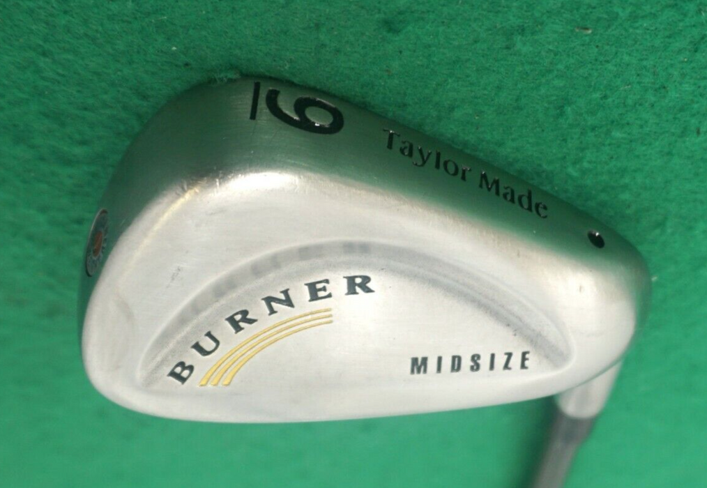 Taylor Made Burner 9 Iron Flex Twist Plus Stiff Graphite Shaft Golf Pride Grip