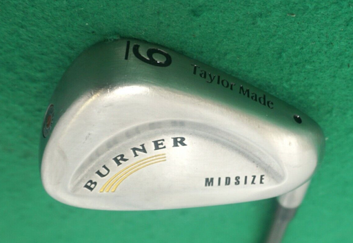Taylor Made Burner 9 Iron Flex Twist Plus Stiff Graphite Shaft Golf Pride Grip