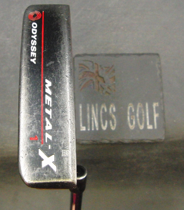 Odyssey Metal X 1 Putter Steel Shaft 86.5cm Length Odyssey Grip