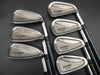 Set of 7x Cleveland CJ-100 Irons 4-PW Stiff Graphite Shafts Golf Pride Grips*