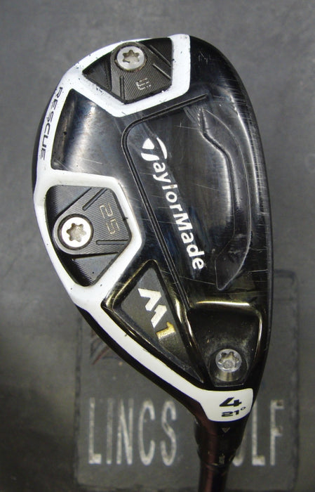 TaylorMade M1 Rescue 21° 4 Hybrid Stiff Graphite Shaft Golf Pride Grip