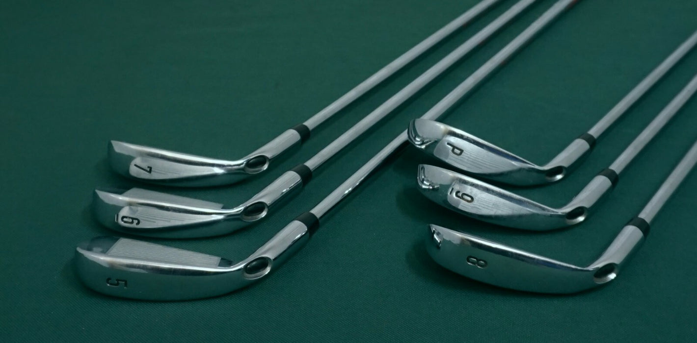 Set Of 6 x Callaway Collection Japanese Irons 5-PW Stiff Steel Shafts