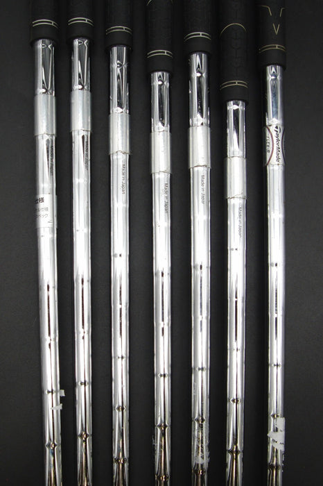 Set of 7x TaylorMade r7 rac XR Irons 5-9+SW+AW Regular Steel Shafts T/M Grips*